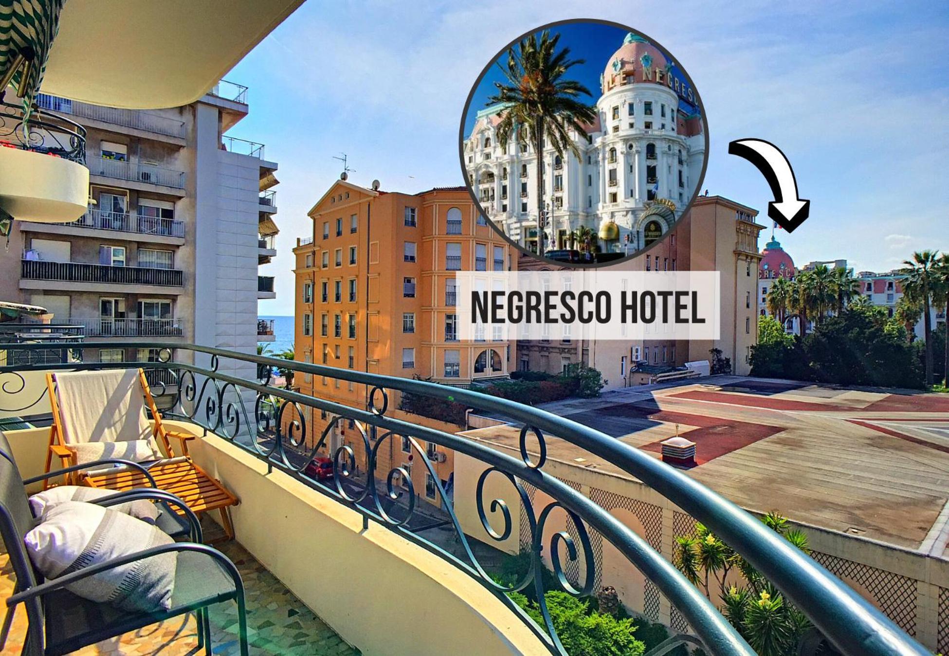 Nestor&Jeeves - Fiora Paradise Terrace - Central - Very Close Sea Nice Dış mekan fotoğraf